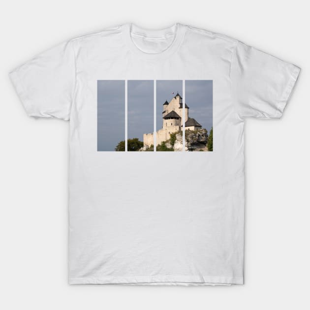 The Royal Castle of Bobolice was built in the early 14th century by king Casimir III the Great. T-Shirt by fabbroni-art